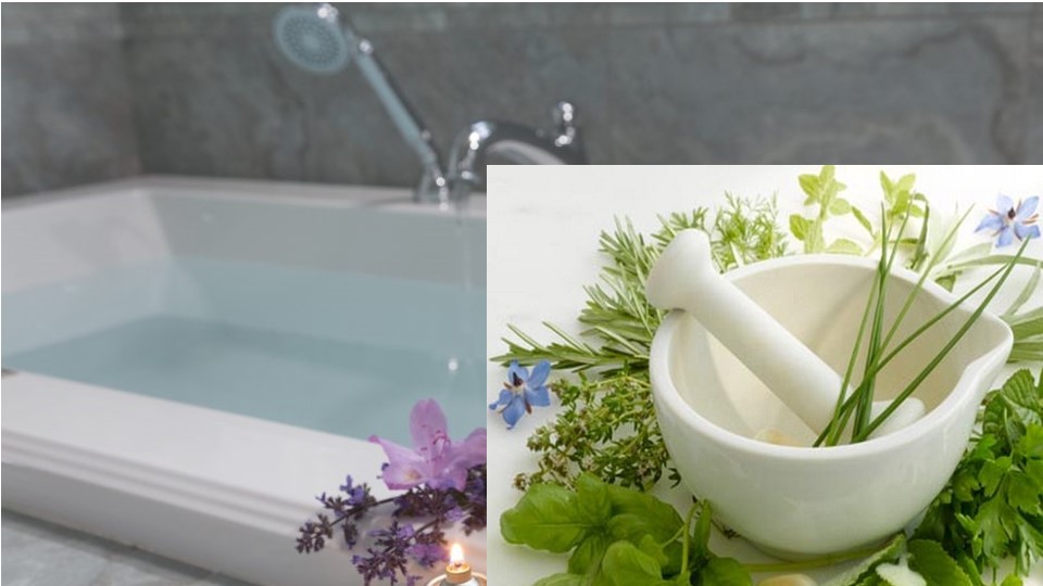 Травяные ванны для облегчения болей в мочевом